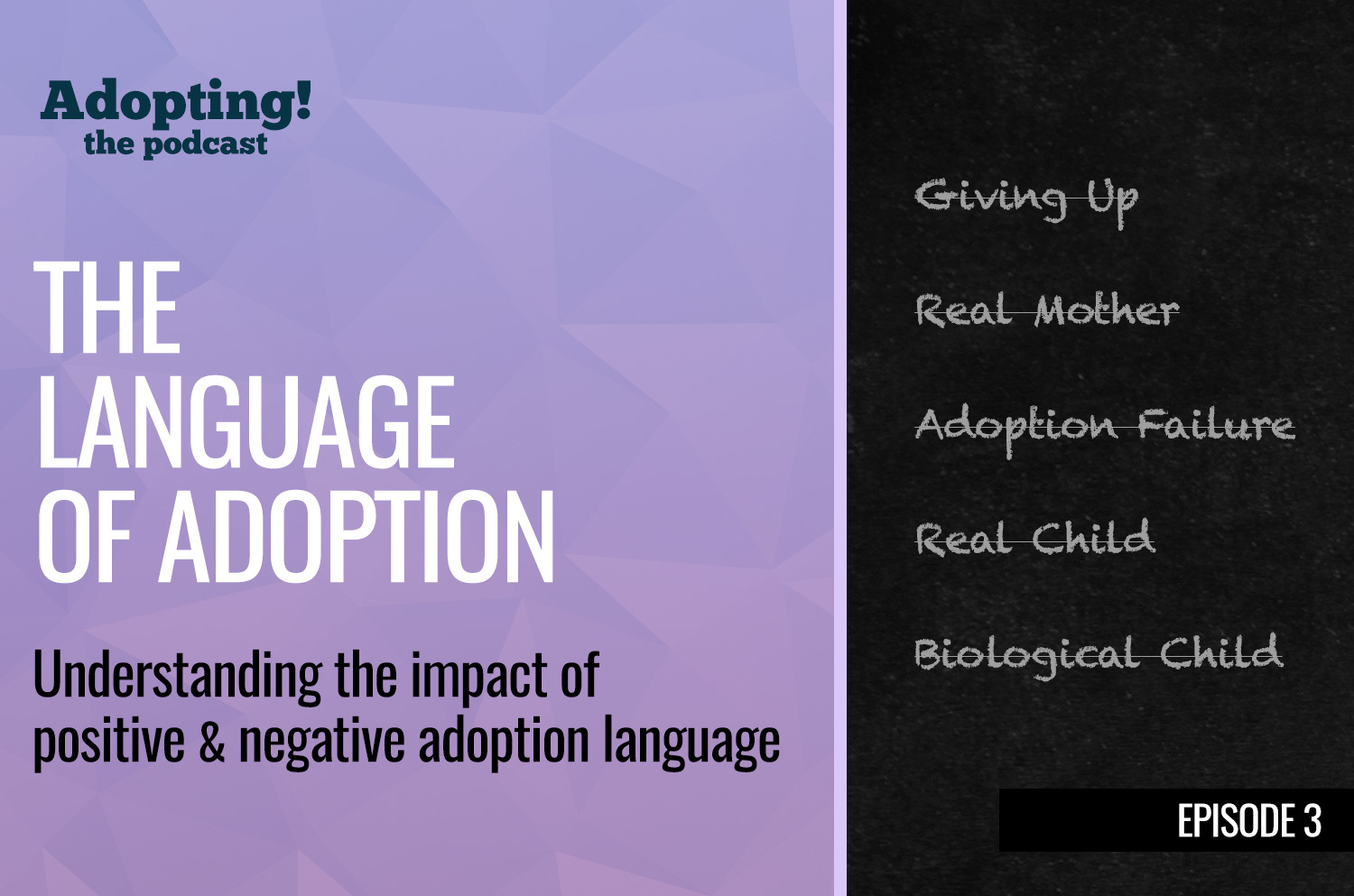 Positive adoption language