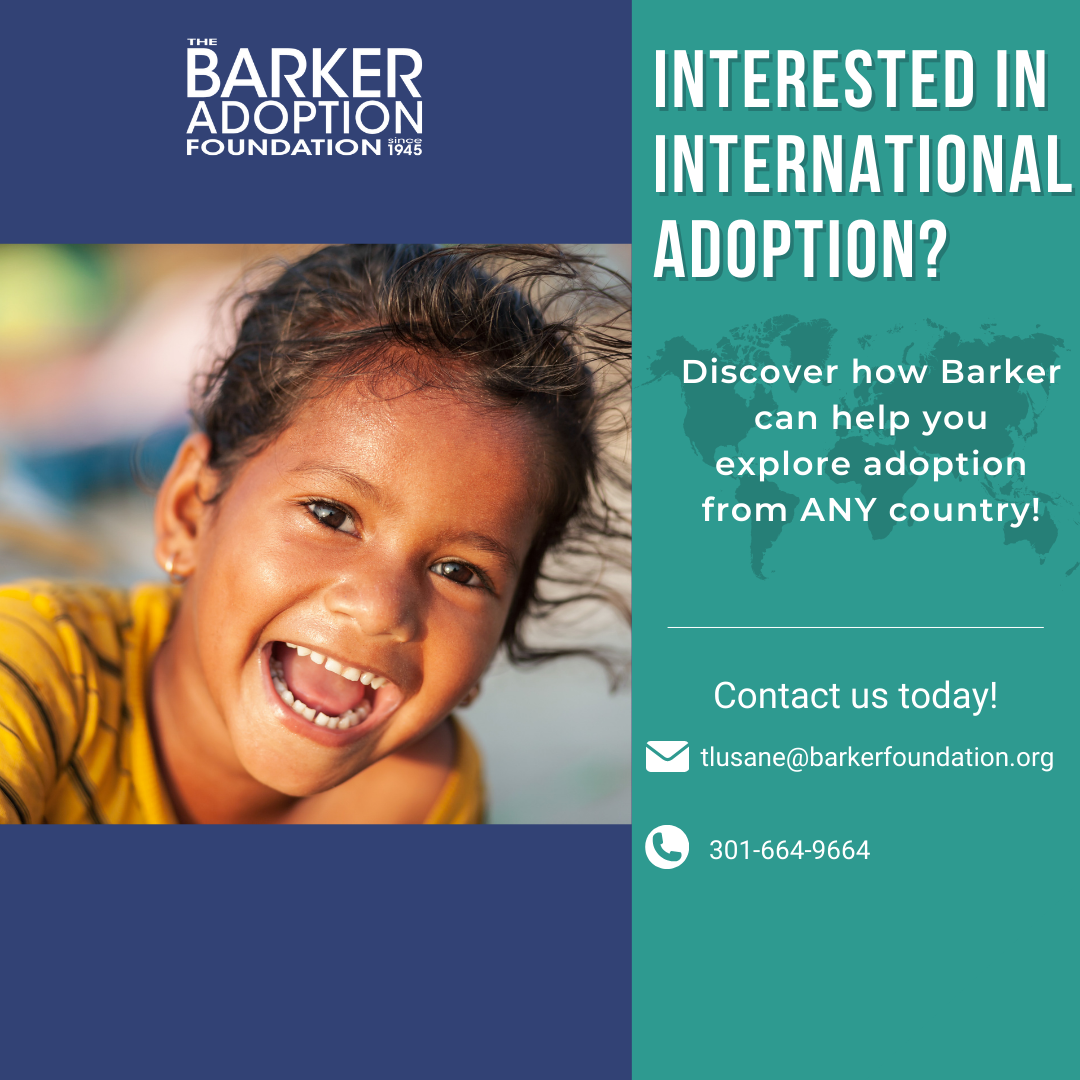 The Barker Adoption Foundation - International and Global Adoption Program
